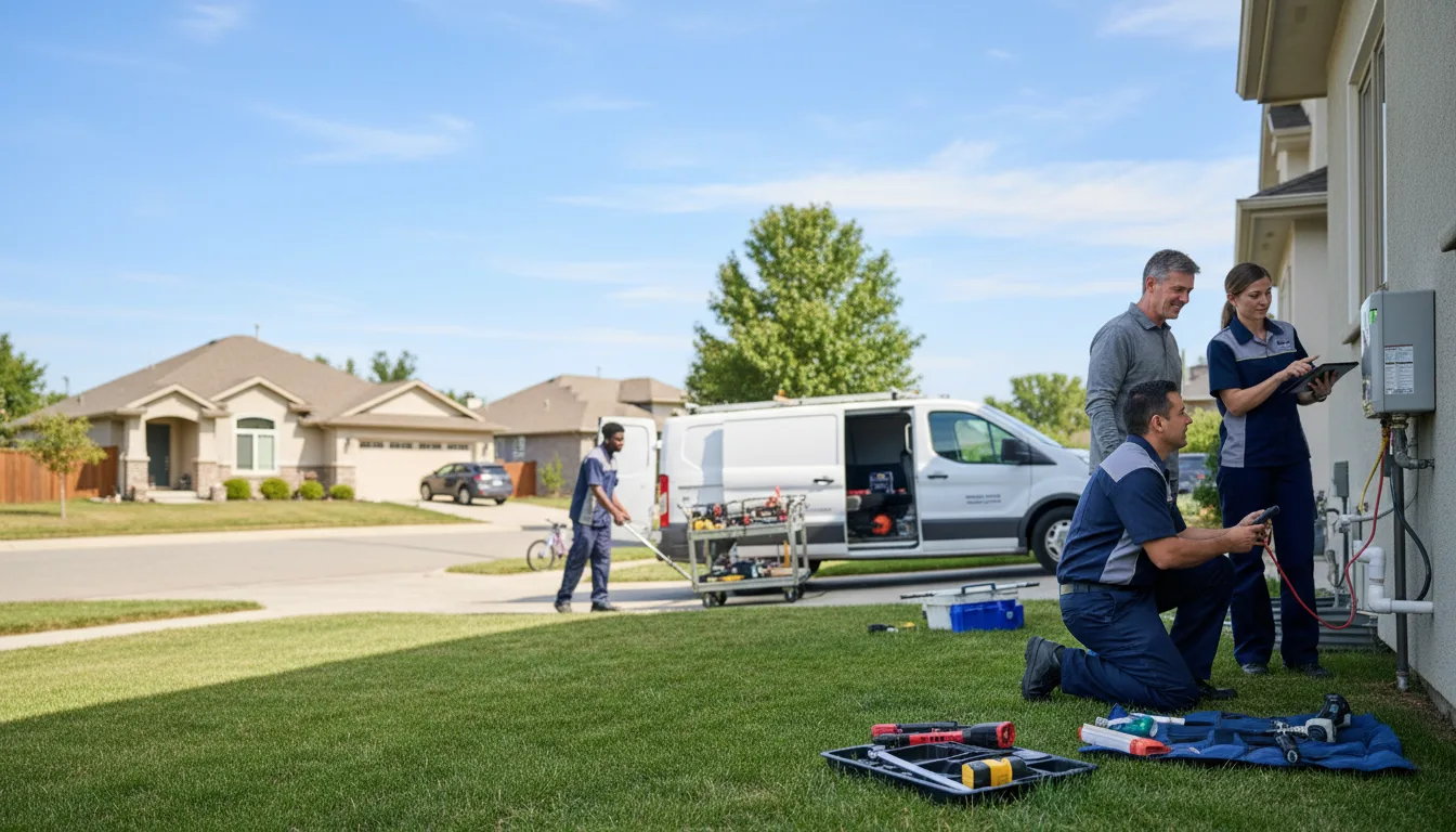 Tankless water heater service in Magna, UT